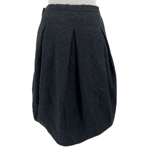 Ralph Lauren Black Label Wool Camel Hair Balloon Skirt Pockets Size 4 - Picture 4 of 9